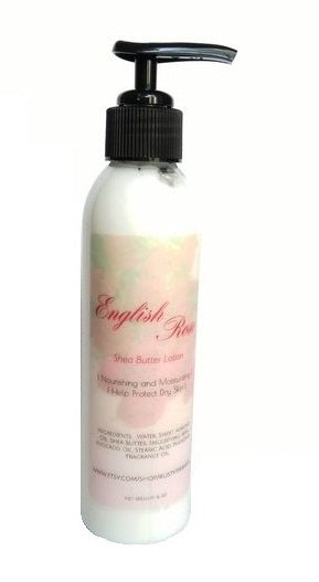 English Rose Shea Lotion